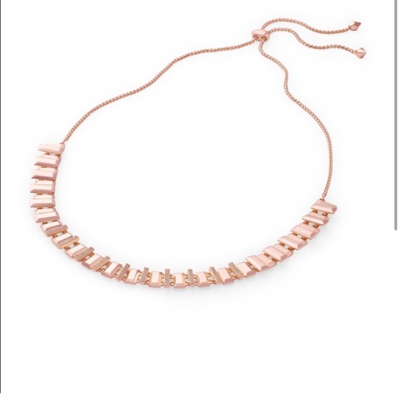 Kendra Scott Rose Gold Necklace - Picture 6 of 6